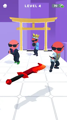 Gameplay screenshot 4 from Sword Play! Ninja Slice Runner - Action game
